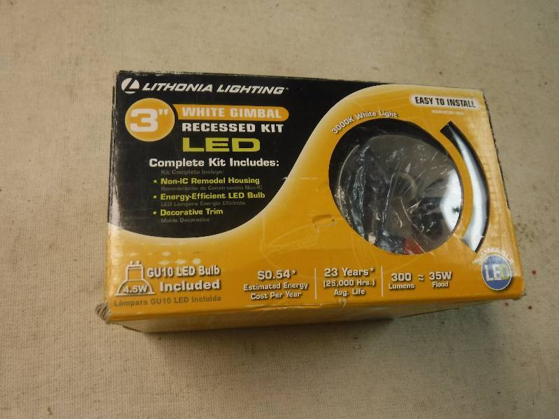 recessed lighting kit | ESTORE Estate Auction ☆ UTV's
