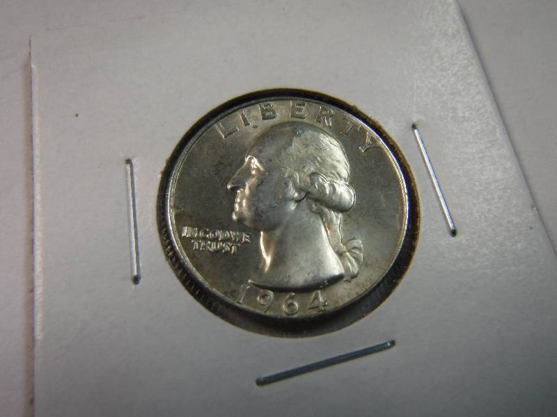 lot 9869 image: Washington Quarter 1964-D