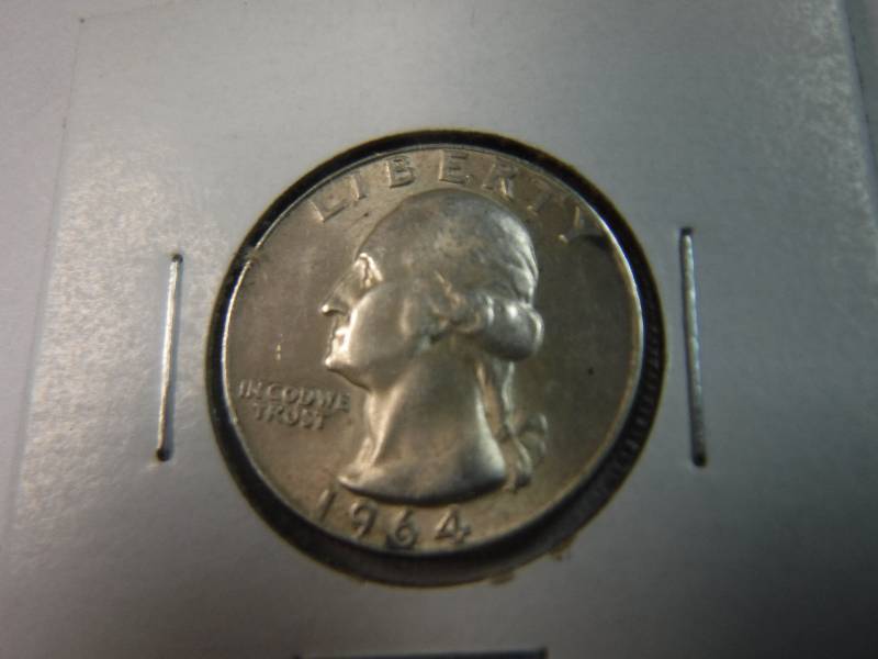 lot 9870 image: Washington Quarter 1964-D