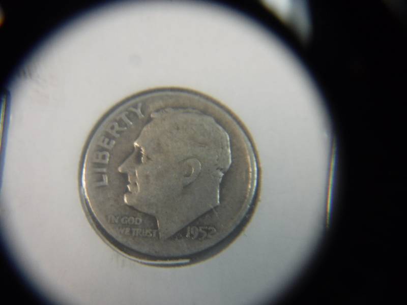lot 9871 image: Roosevelt Dime 1952-D