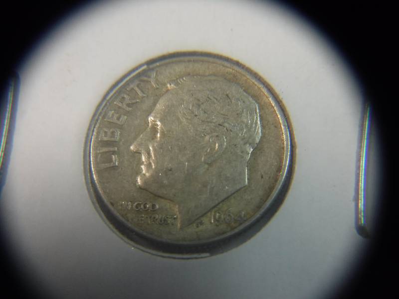 lot 9873 image: Roosevelt Dime 1964