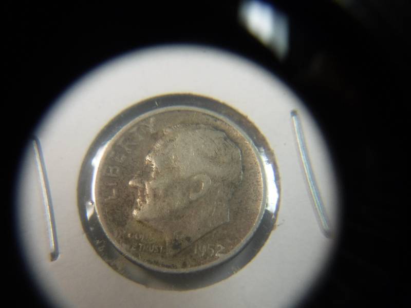 lot 9874 image: Roosevelt Dime 1952
