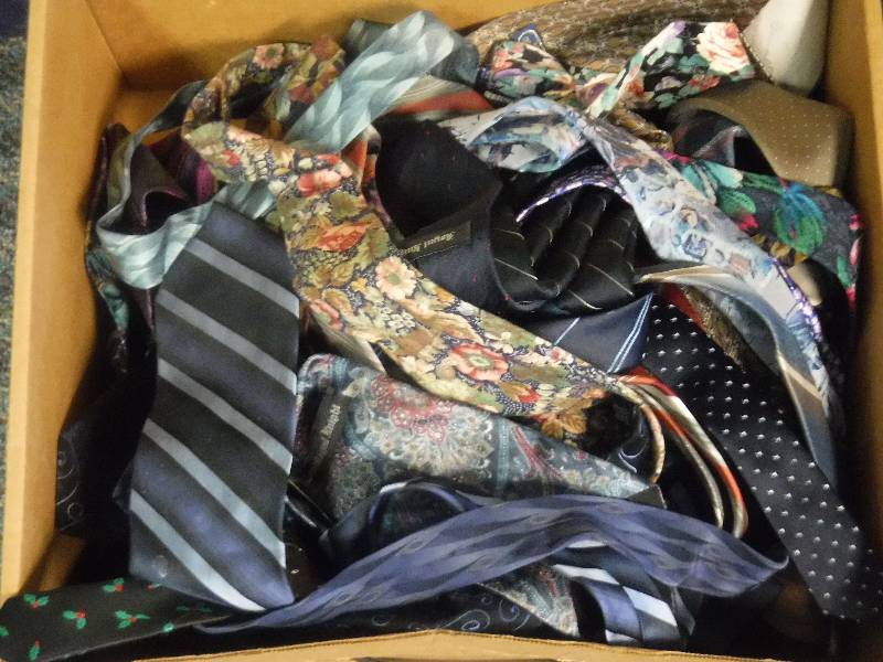 lot 12307 image: Box of Mixed Neckties