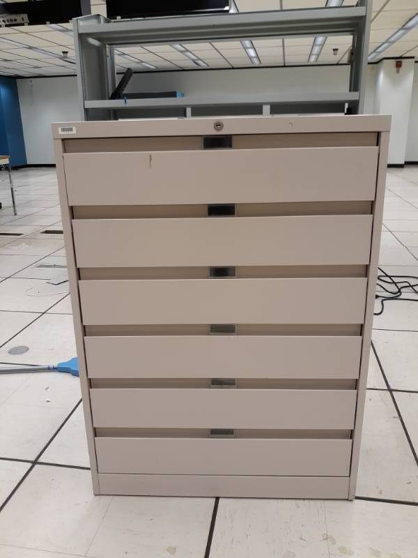 lot 9584 image: Card File Cabinet