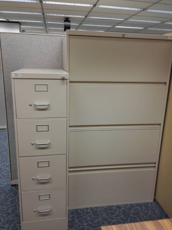 lot 9479 image: Lateral and Upright Filing Cabinet