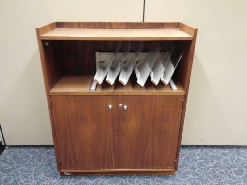 lot 9481 image: Composite Two Door Cabinet