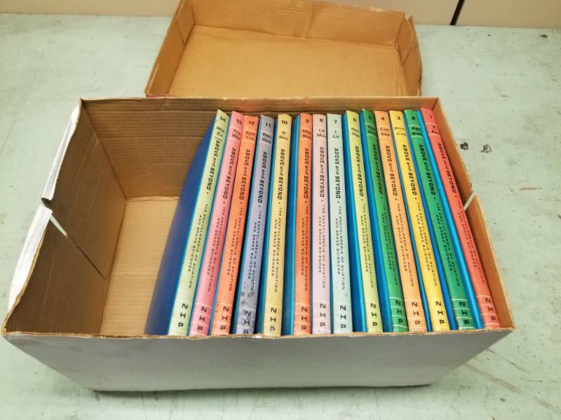 lot 8029 image: Above and Beyond Encyclopedia Set of Aviation and Space Science