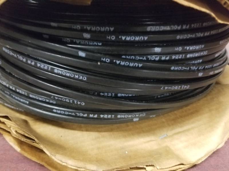 lot 8140 image: Dekorong 1224 FR Poly Cord Spool