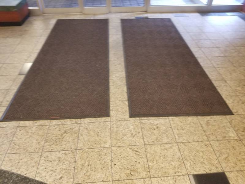 lot 9813 image: Two Commercial Floor Mats 10x4