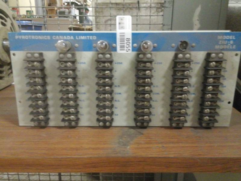 lot 8055 image: Pyrotronics Canada Limited Model ZIU-6