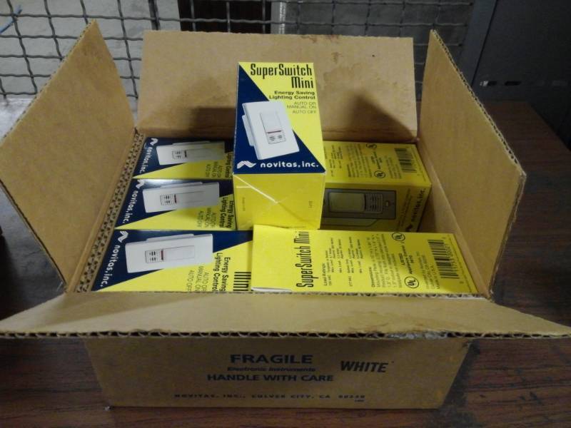 lot 8048 image: Novitas Inc. Energy Saving Lighting Control Case Lot