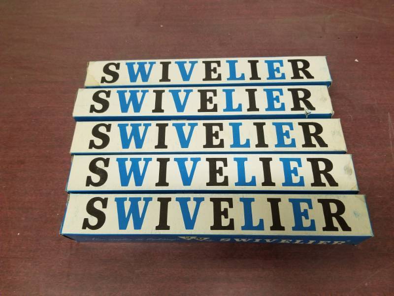 lot 8138 image: Swivelier No 21708 Sterling Gray Lot of 5