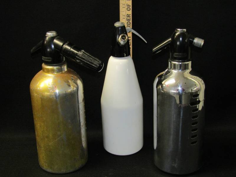 lot 3299 image: Soda King Seltzer Bottles- 3