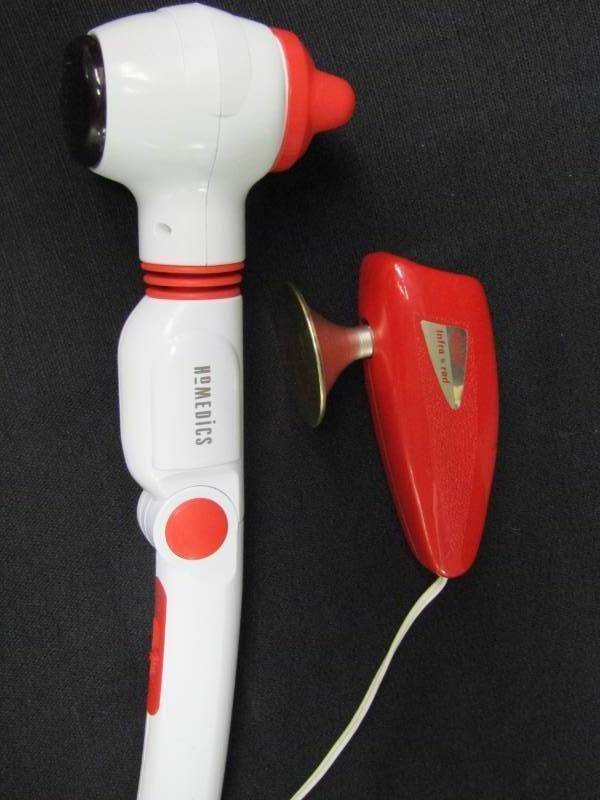 lot 3306 image: Handheld Massagers- Including Vintage Infrared Oster