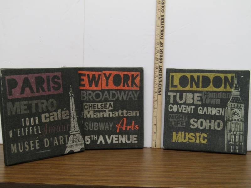 lot 3381 image: International City Pictures- Paris- London and NYC