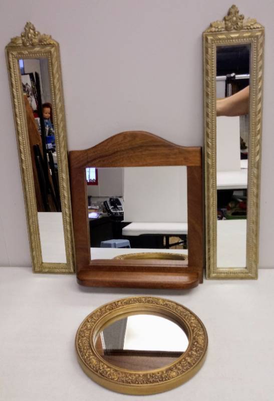 lot 3391 image: Lot of Mirrors- Ornate and Pretty