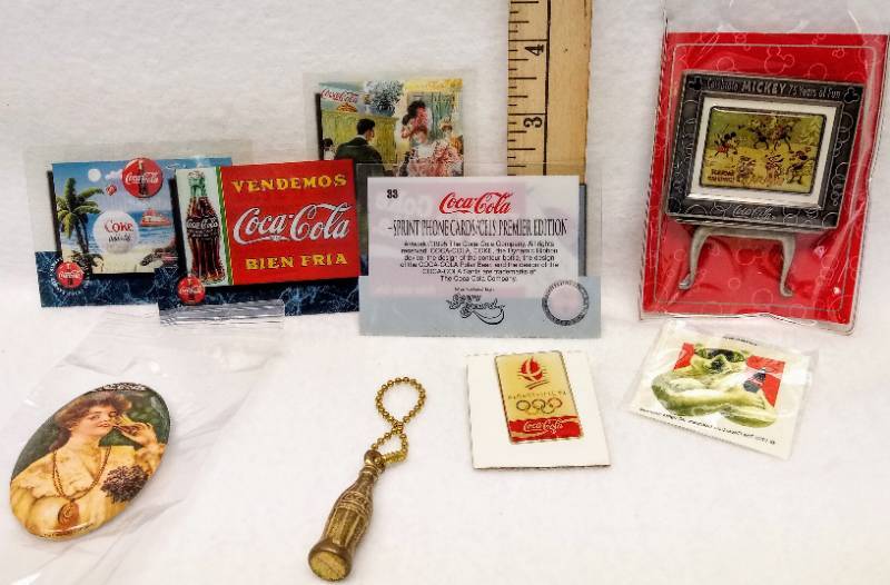lot 5362 image: Super Cute Coca Cola Items