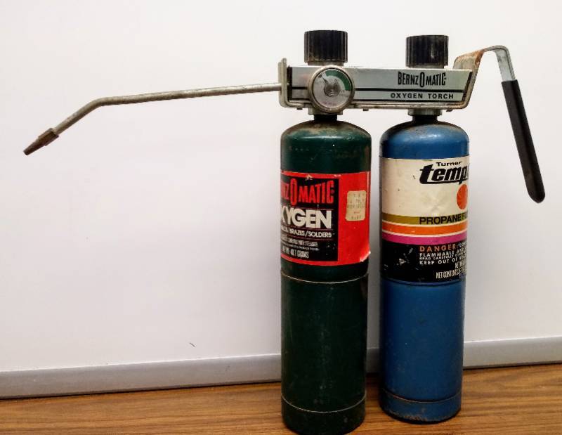lot 3460 image: BenzoMatic Torch Setup