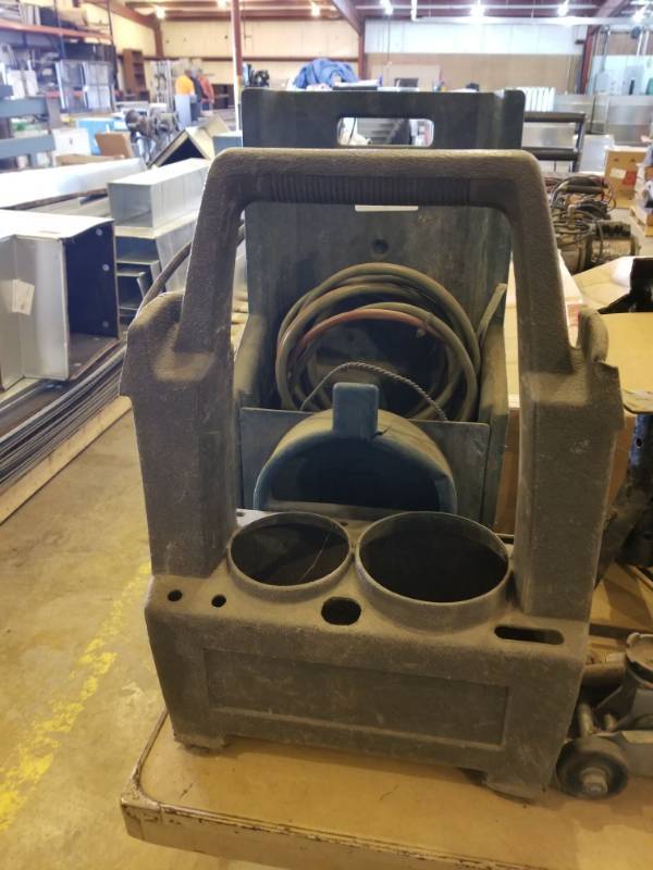 lot 7701 image: Spray Tank, Hose Holders