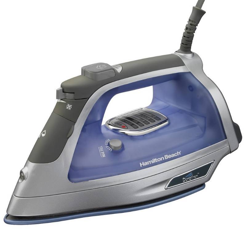 lot 1055 image: Hamilton Beach 19801 Durathon Electronic Nonstick Iron