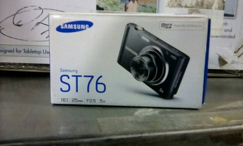 lot 1082 image: Samsung St Series St76 16.1 Mp Digital Camera - Silver (ec-st76zzbpsus)