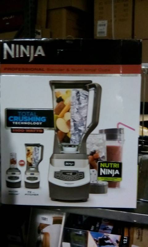 lot 1099 image: Ninja Professional Blender with Single Serve Cups