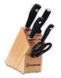 lot 1108 image: Wusthof Grand Prix2 6-Piece Knife Set with Block