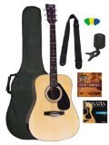 lot 1111 image: Yamaha GigMaker Acoustic Guitar Pack Natural