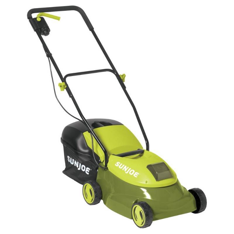 lot 4540 image: Sun Joe 14 28 Volts Cordless Lawn Mower - Green