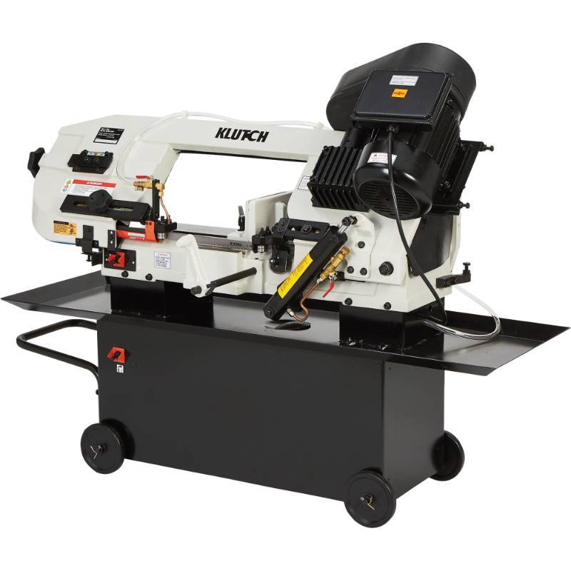 lot 4522 image: Klutch Metal Cutting Band Saw  7in. x 12in., 1 12 HP, 115230V