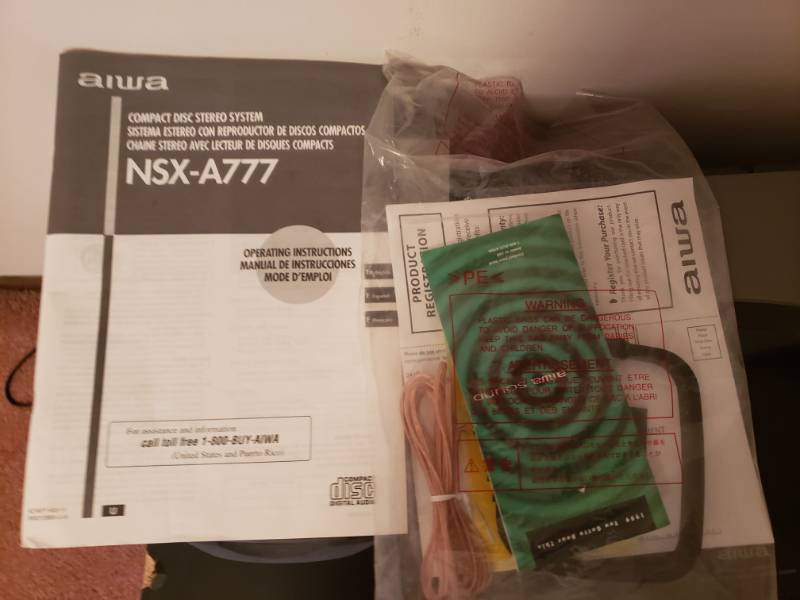 AIWA Stereo NSX-A777 | FLASH SALE✨Overland Park Estate AIWA Stereo NSX-A777 | FLASH SALE✨Overland Park Estate