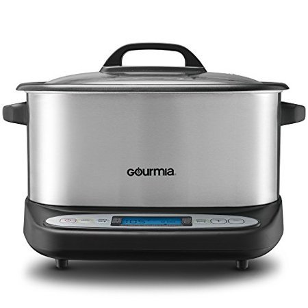 lot 12865 image: Gourmia 11-in-1 Stainless Steel Multi Cooker
