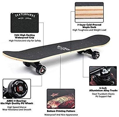 lot 12911 image: Wiisham Skatboard, Ghost