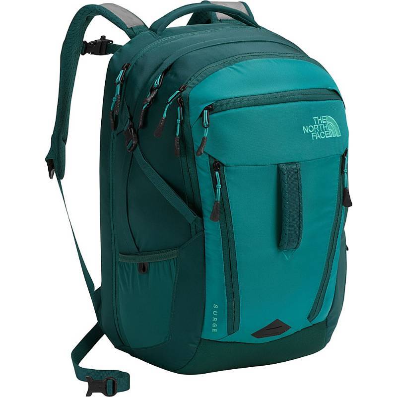 lot 12935 image: The North Face Womens Surge Laptop Backpack - 15  Harbor Blue - The North Face Business & Laptop Backpacks, New