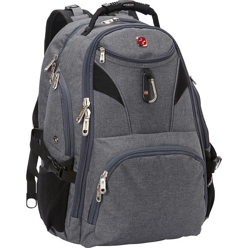 lot 12958 image: SwissGear 5977 Laptop Backpack Exclusive, Grey, New