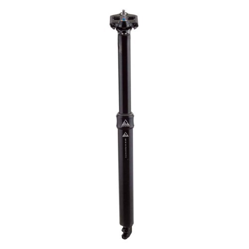 lot 13181 image: PNW COMPONENTS SEATPOST PNW BACHELOR DROPPER 31.6 458150mm wPUGET INT-THUMB LEVER BK
