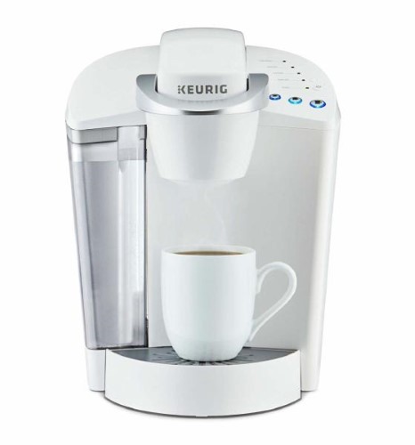 lot 13224 image: Keurig K-classic Coffee Maker, K-cup Pod, Single Serve, Programmable, White, New, Factory Sealed