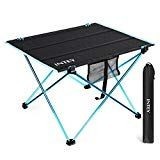 lot 13245 image: Intey Portable Table, Blue & Black