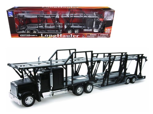 lot 13246 image: Freightliner Classic XL Car Hauler 132 Scale Diecast Truck Model