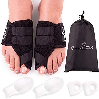 lot 13271 image: Cozee Feet Bunion Correction, Black