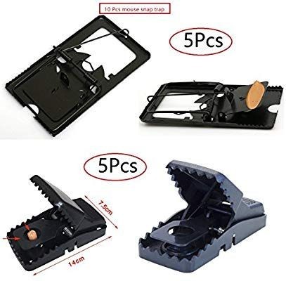 lot 13313 image: SmilePig Traps Set, Assorted Mouse Traps, Black