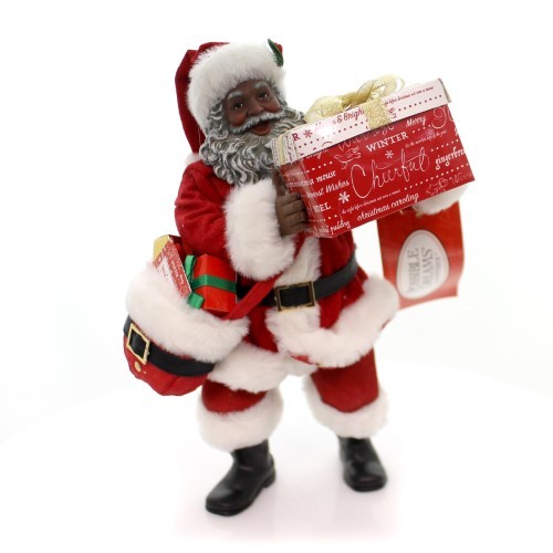 lot 13530 image: Possible Dreams WHATS IN THE BOX Polyresin African American Package 4056203
