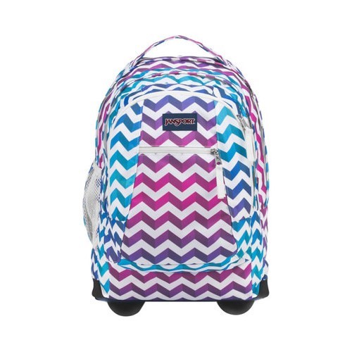 lot 13531 image: JanSport Driver 8 Wheeled Backpack