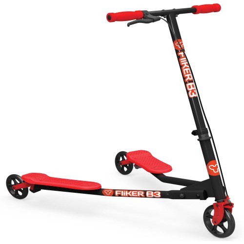 lot 13591 image: Yvolution Y Fliker B3 Scooter, Red