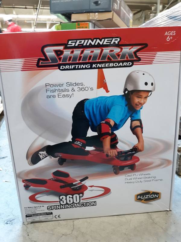 lot 13600 image: Spinner Shark Drifting kneeboard