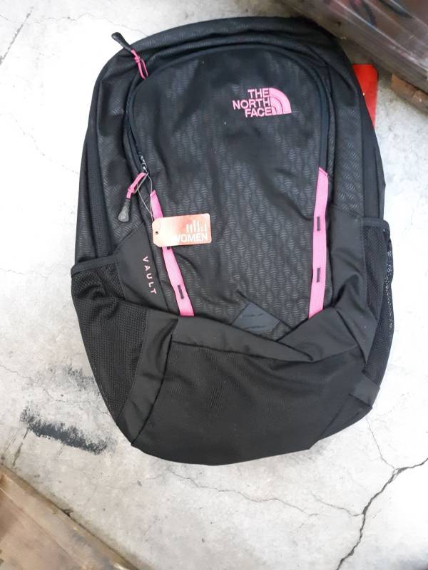 lot 13613 image: The North Face Womens Vault Laptop Backpack - 15  TNF Black Embossed - The North Face Business & Laptop Backpacks