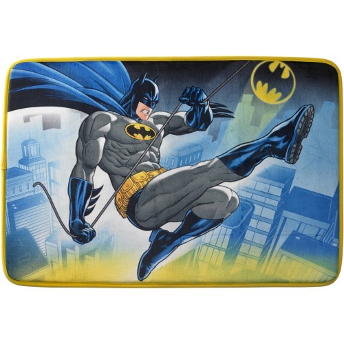 lot 13654 image: DC Comics Batman Foam Bath Rug