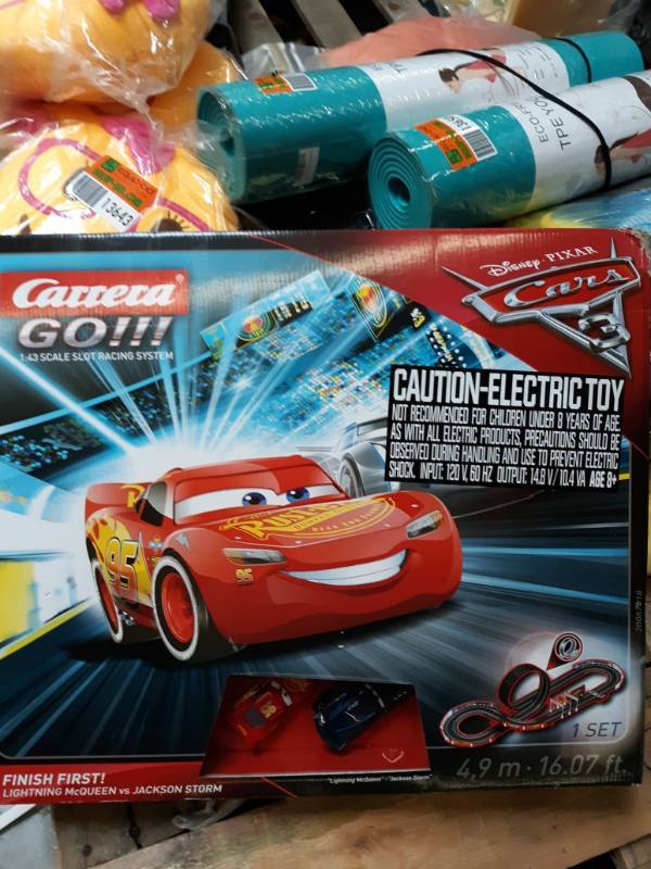 lot 13661 image: Carrera Go - Cars 3 Finish First Set