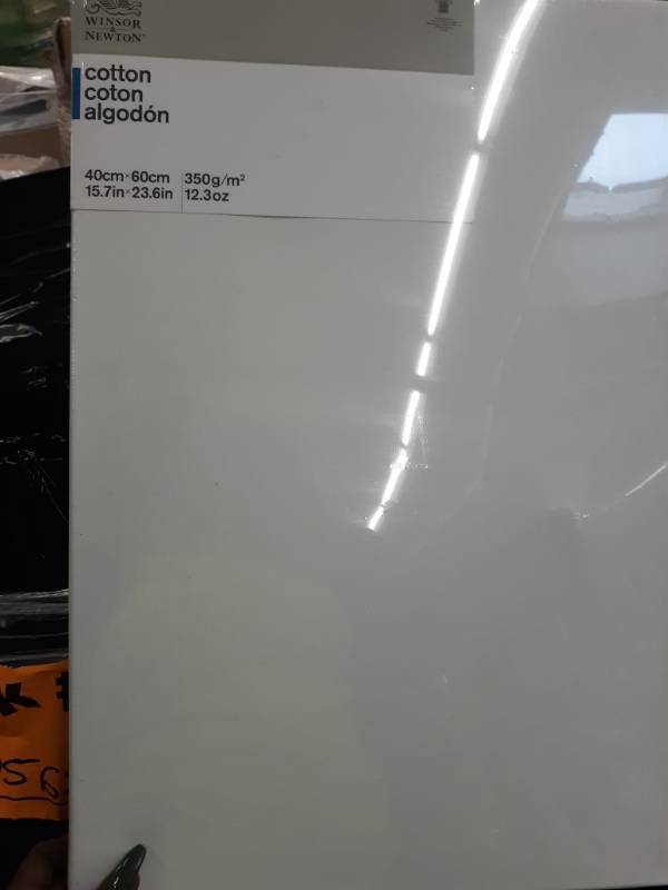 lot 13709 image: Winsor & Newton 6201069�cotton White On A Stretcher Frame 40�x 60�x 45�cm