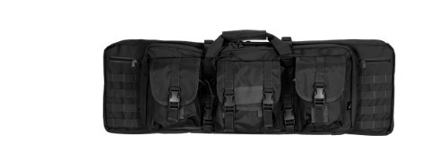 lot 13750 image: Lancer Tactical CA 36  MOLLE Double Carbine Rifle Case Backpack